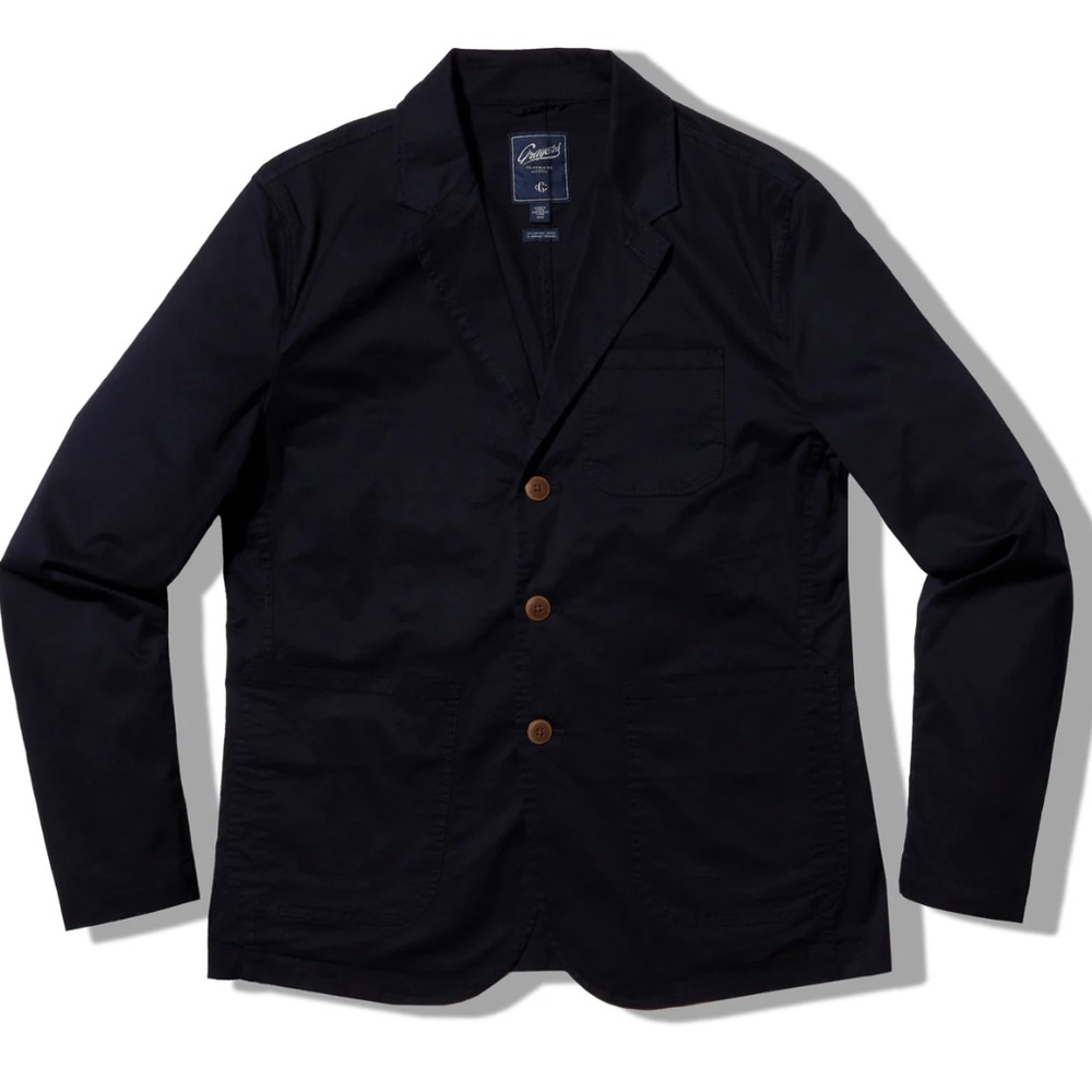Grayers Navy Blue Casual Blazer Jacket